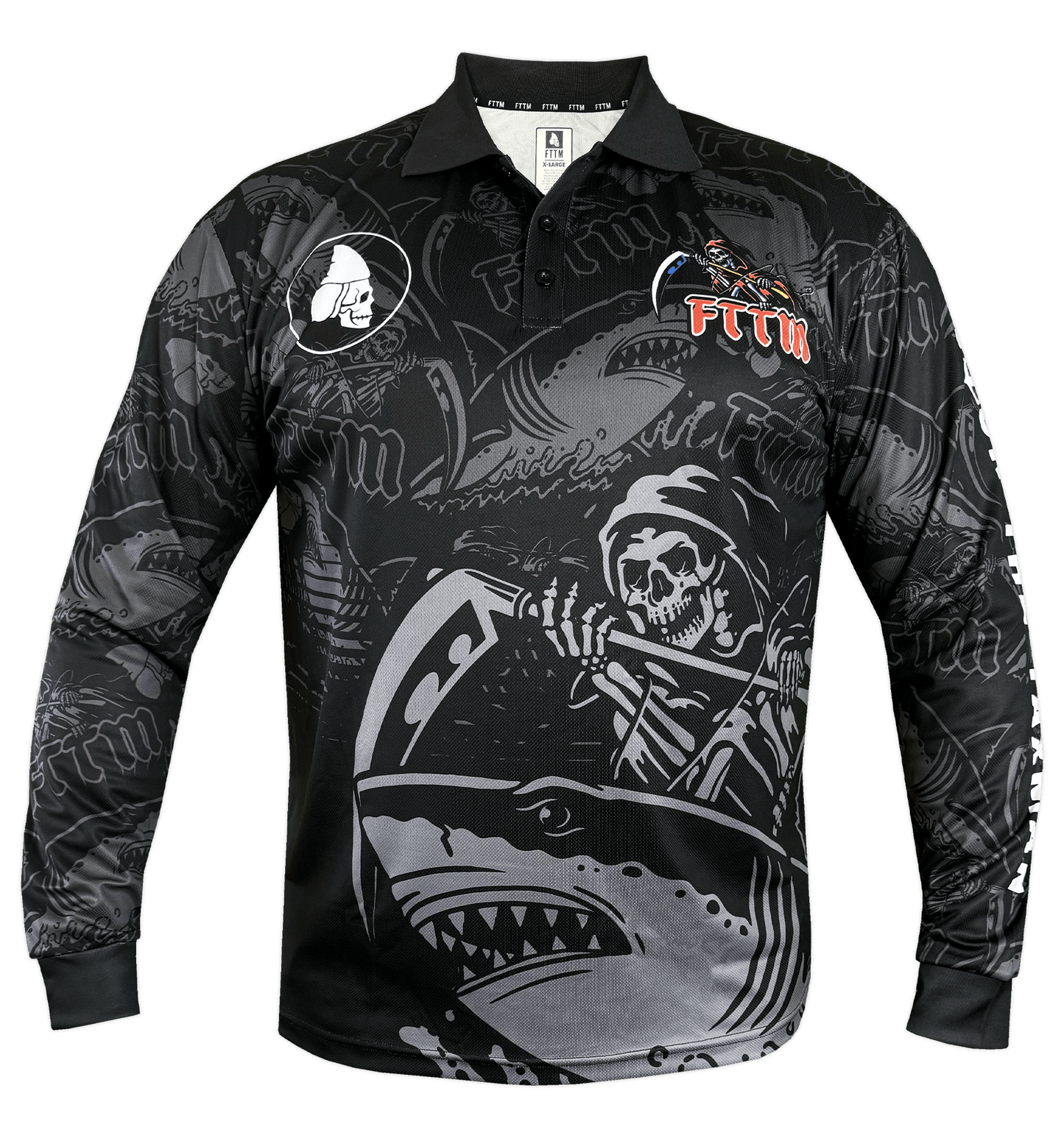 DEATH & TAXES Fishing Jersey