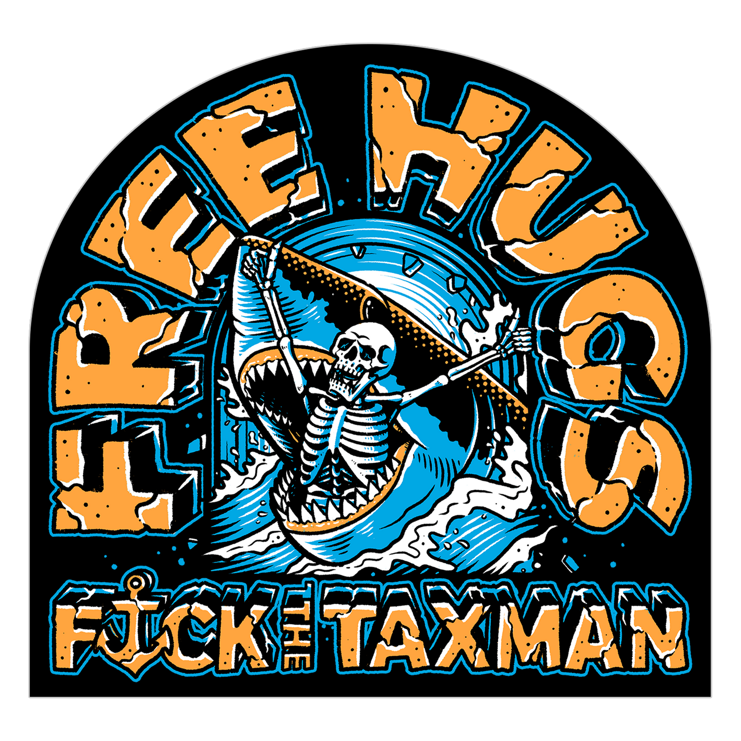 FREE HUGS 2.0 Sticker