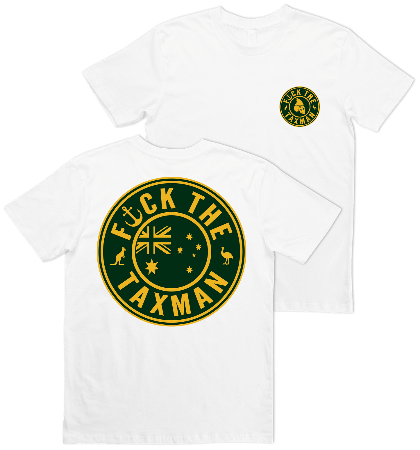 NEW AGE GREEN & GOLD Tee