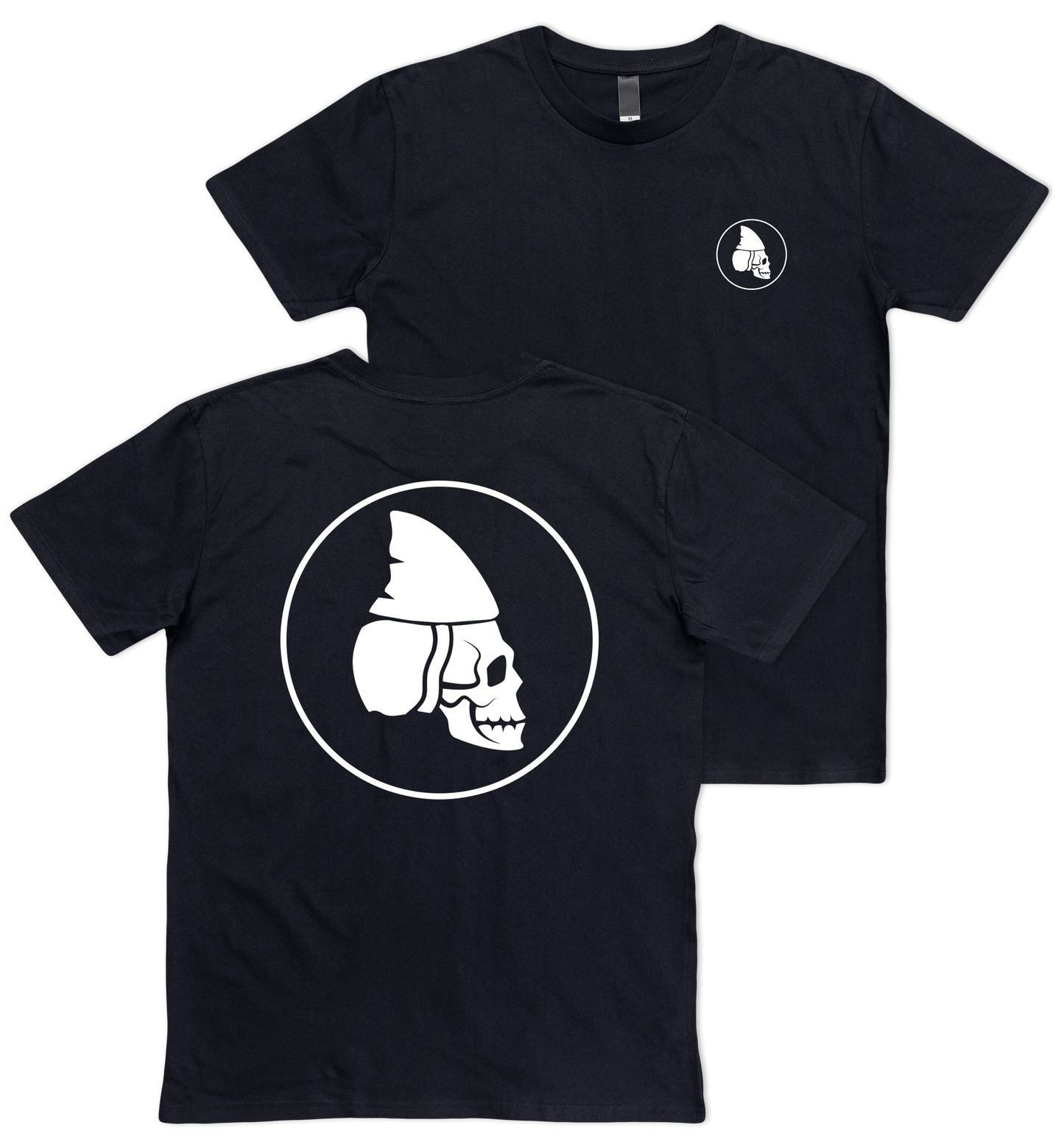 SKULLY ROUND LOGO Tee