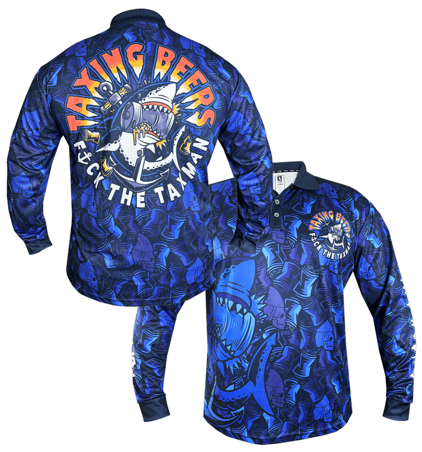 TAXING BEERS Fishing Jersey