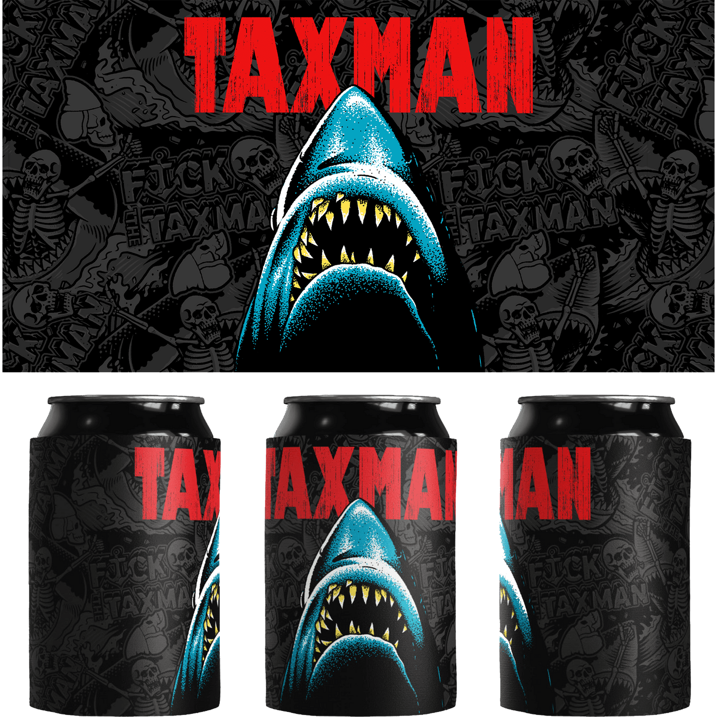TAXMAN X JAWS Stubby Cooler