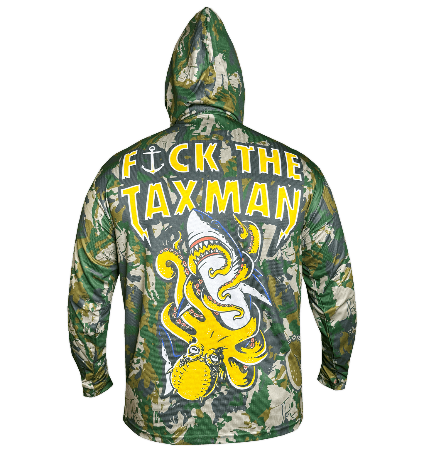 THE KRAKEN Hooded Fishing Jersey