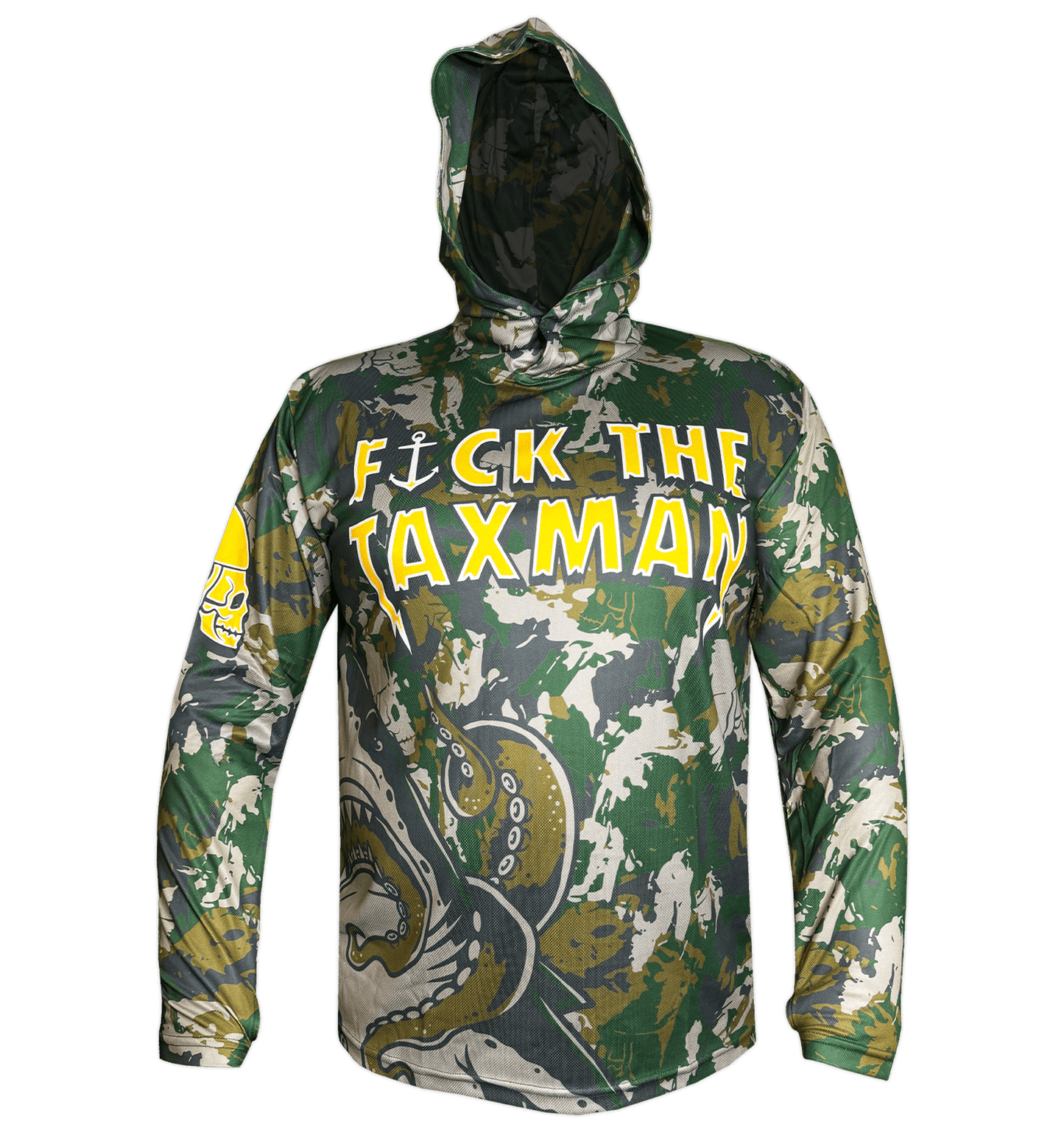THE KRAKEN Hooded Fishing Jersey