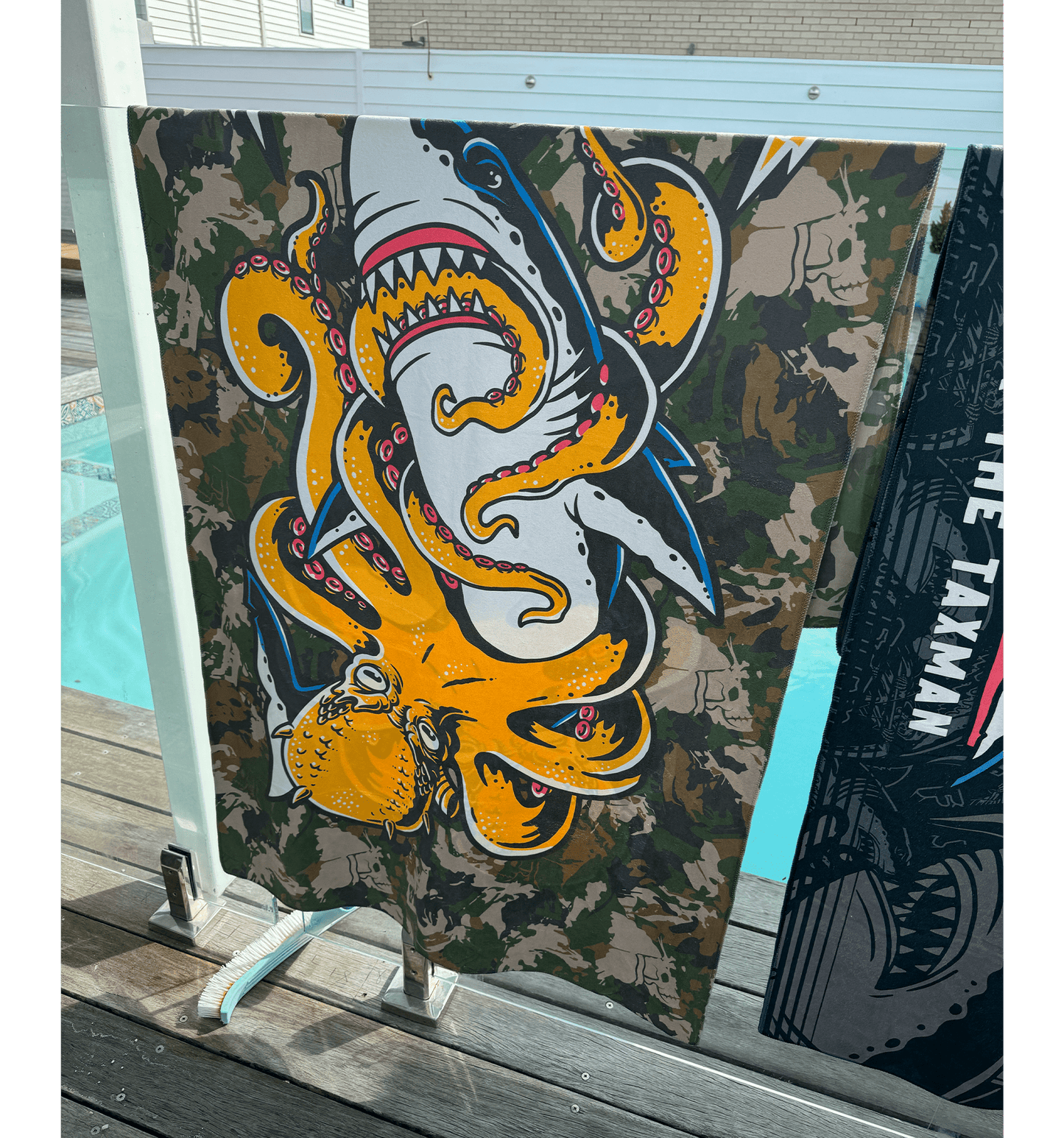 THE KRAKEN Beach Towel