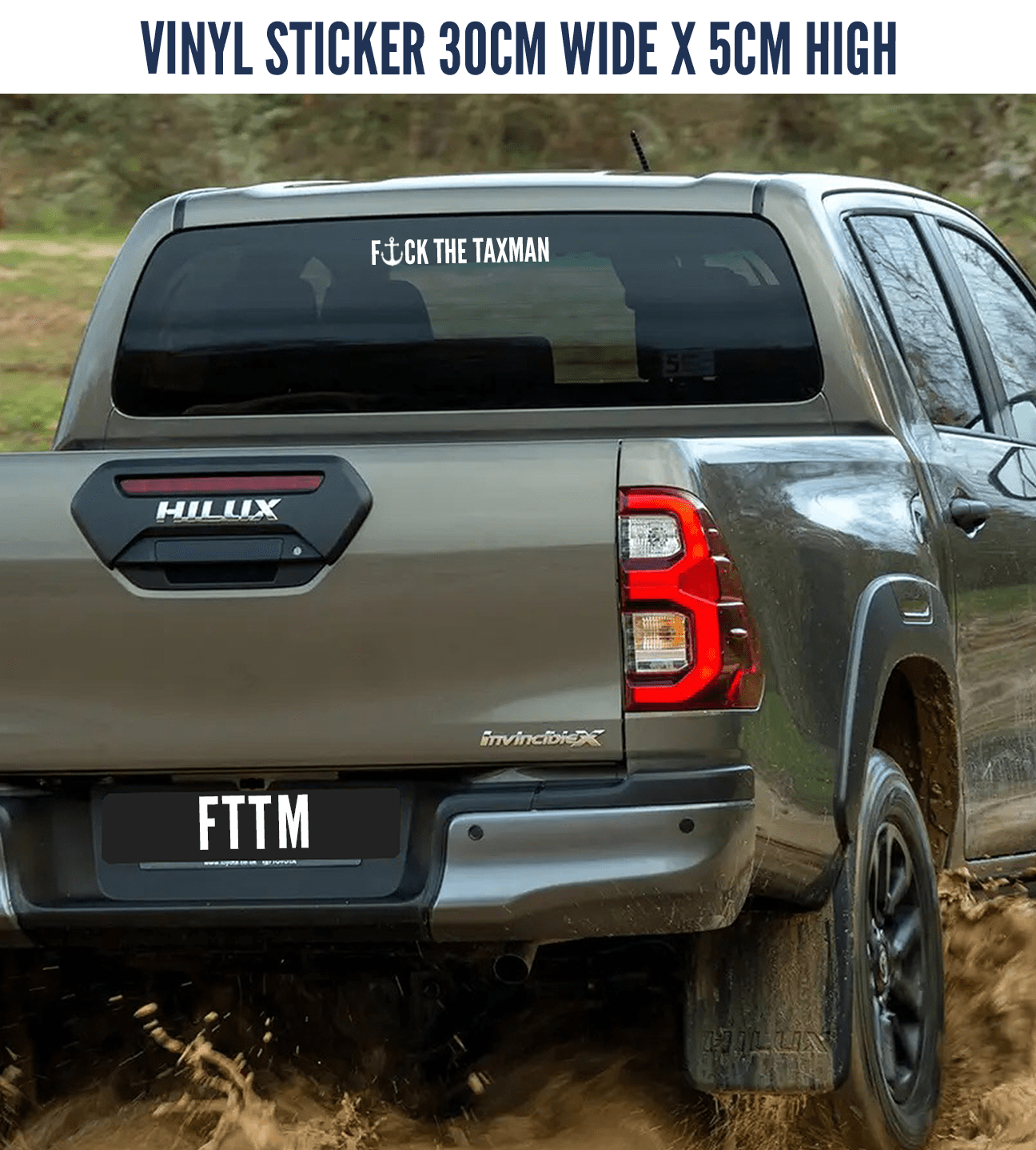 FTTM MEDIUM VINYL Sticker