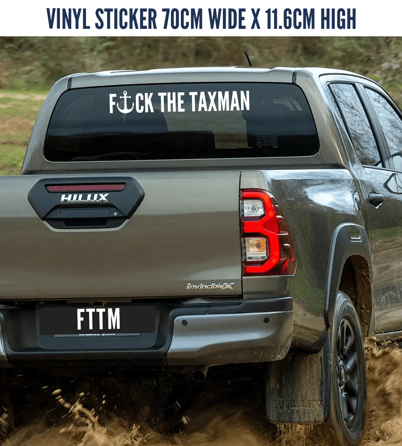 FTTM LARGE VINYL Sticker