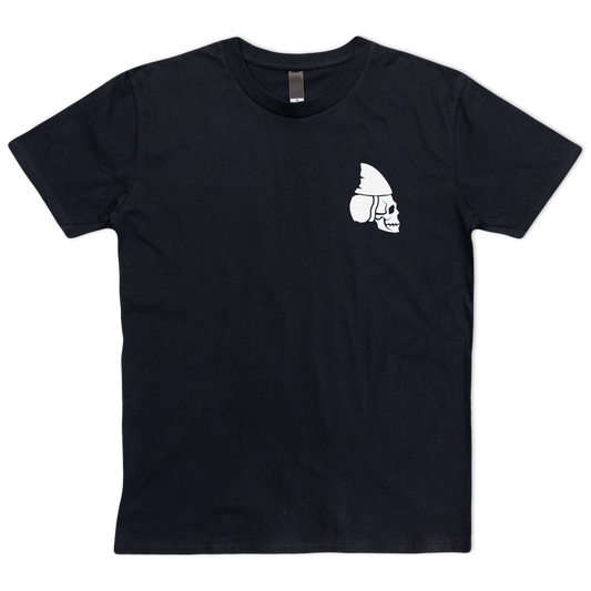 FTTM F*ck the taxman skull shark fin logo black t-shirt