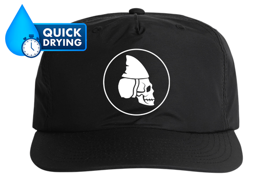 SKULLY LOGO Surf Hat - Black