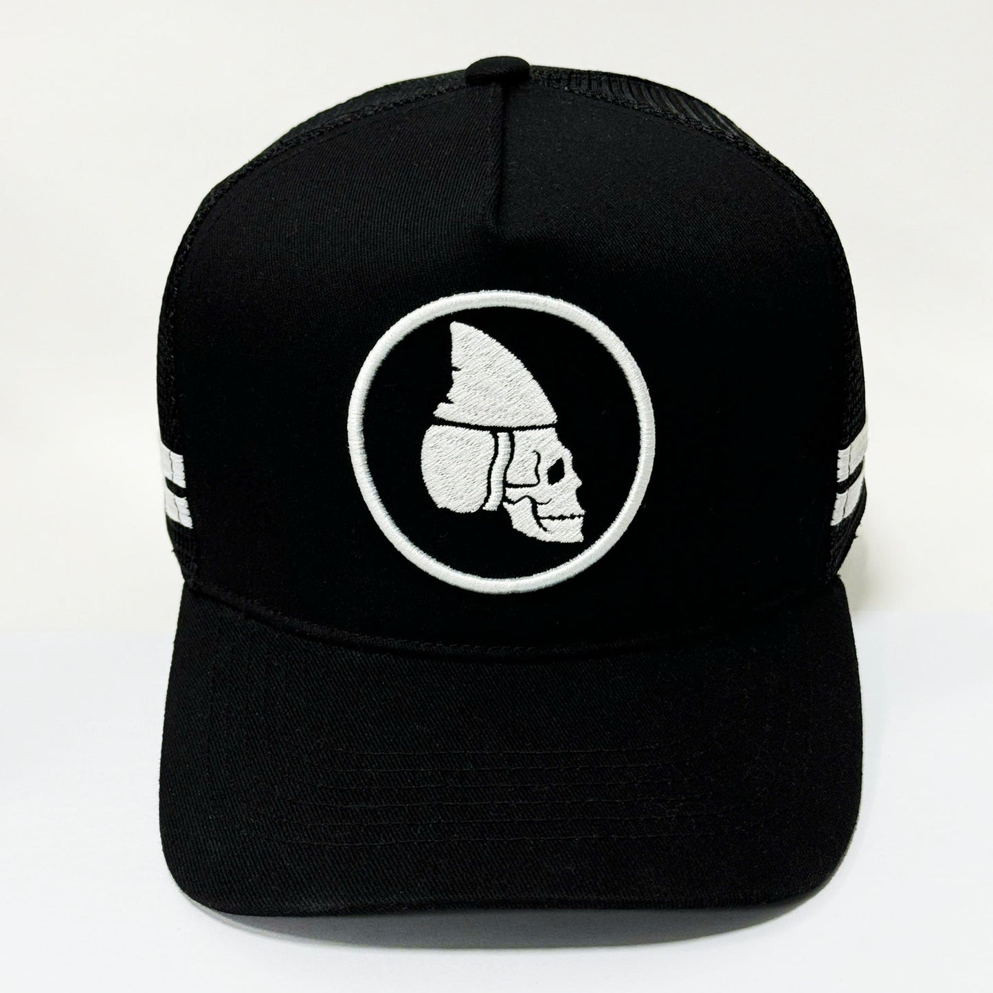 Taxman Black & White Logo Trucker