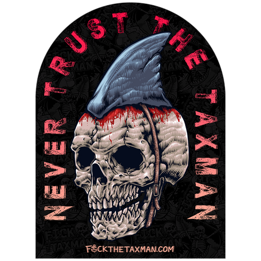 NEVER TRUST Sticker