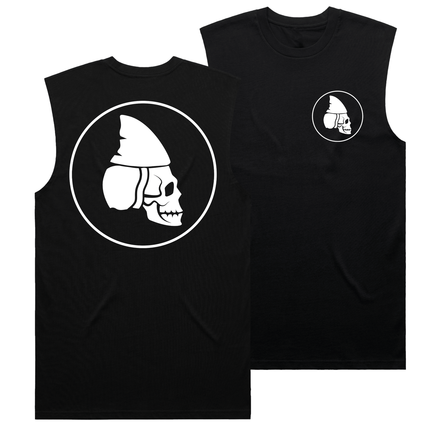 SKULLY ROUND Tank Top