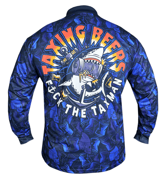 TAXING BEERS Fishing Jersey