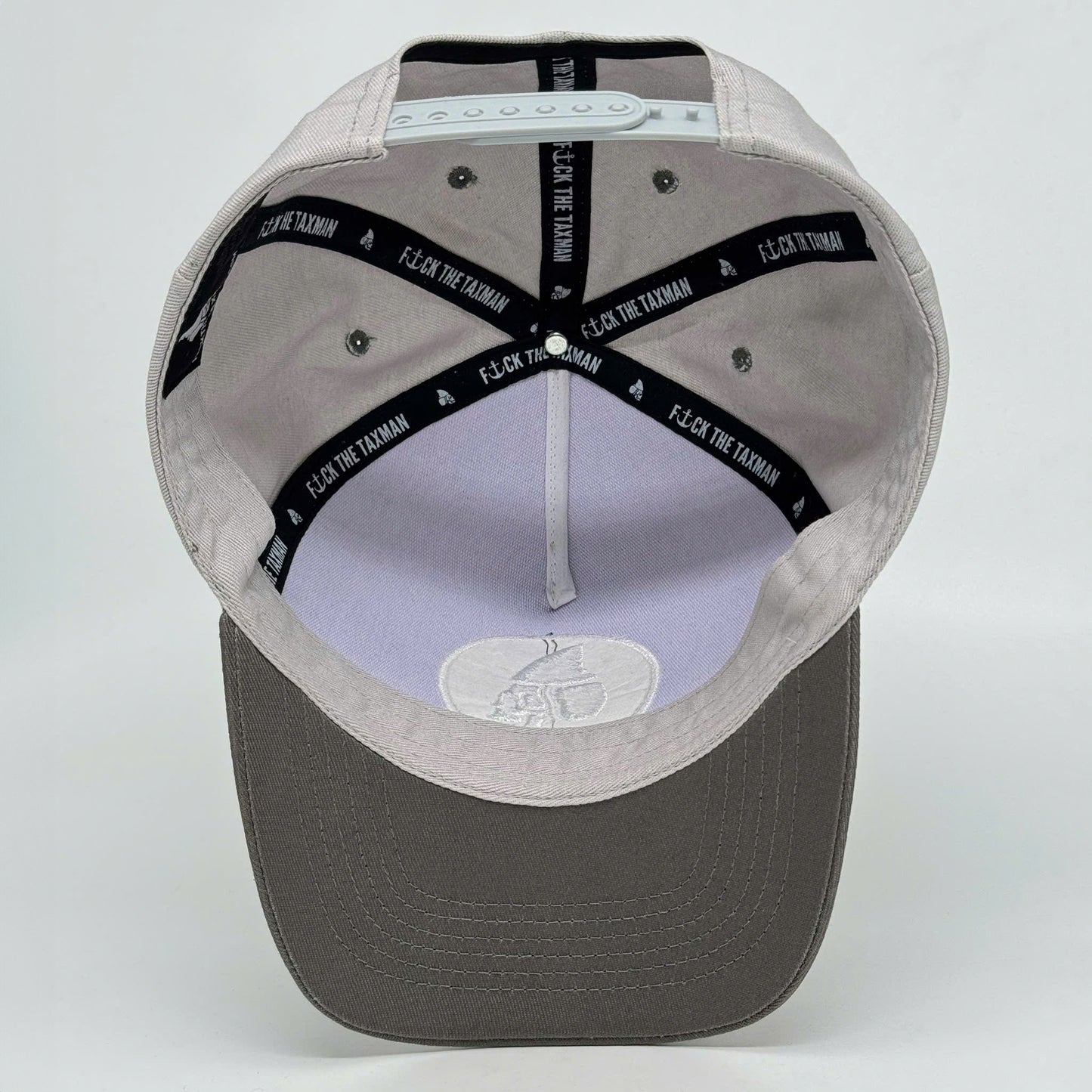 Taxman Grey Logo Cap