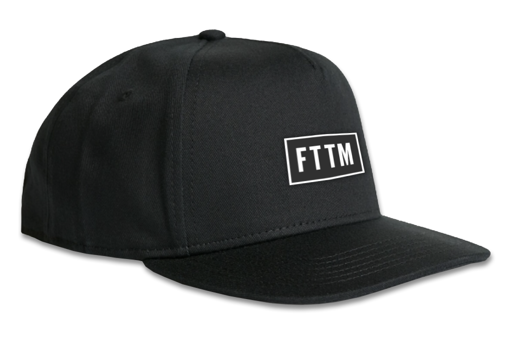 FTTM Snapback Hat Black