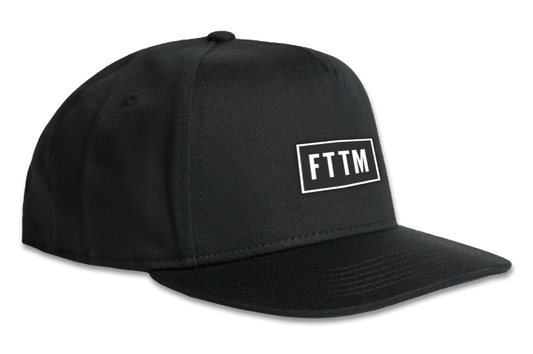 FTTM Snapback Hat Black